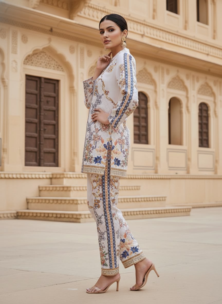 Taraya Lvory Baroque Print Co-rd Set