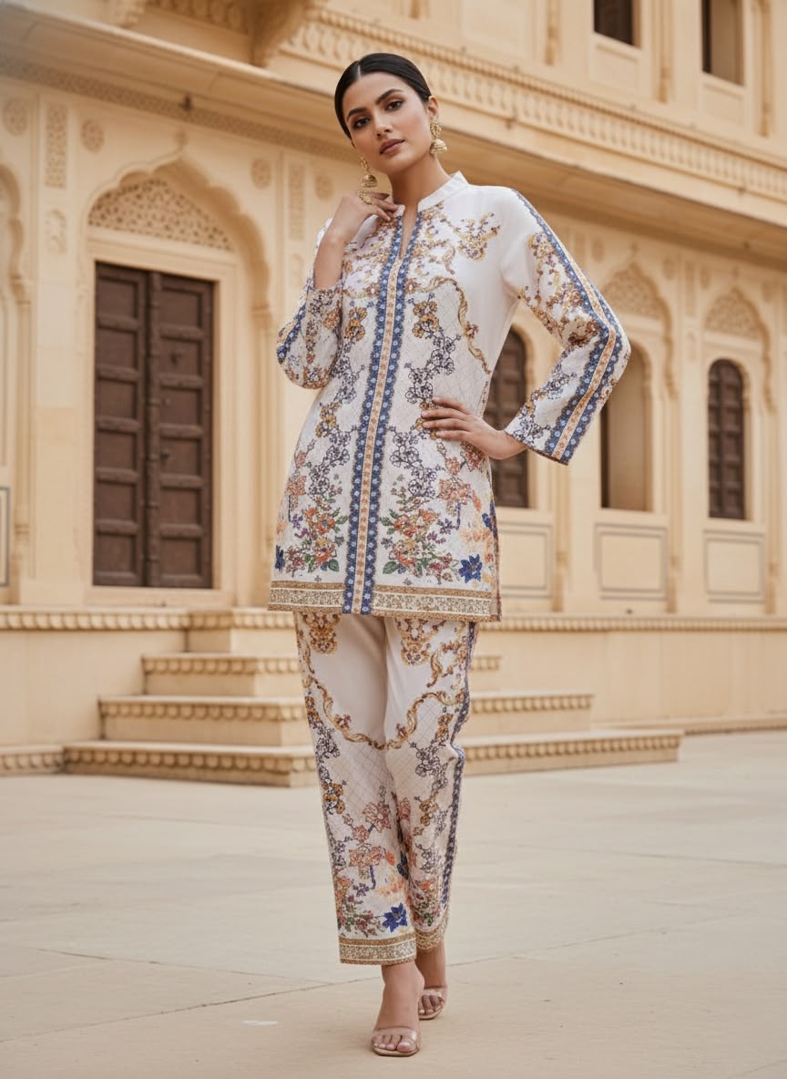Taraya Lvory Baroque Print Co-rd Set